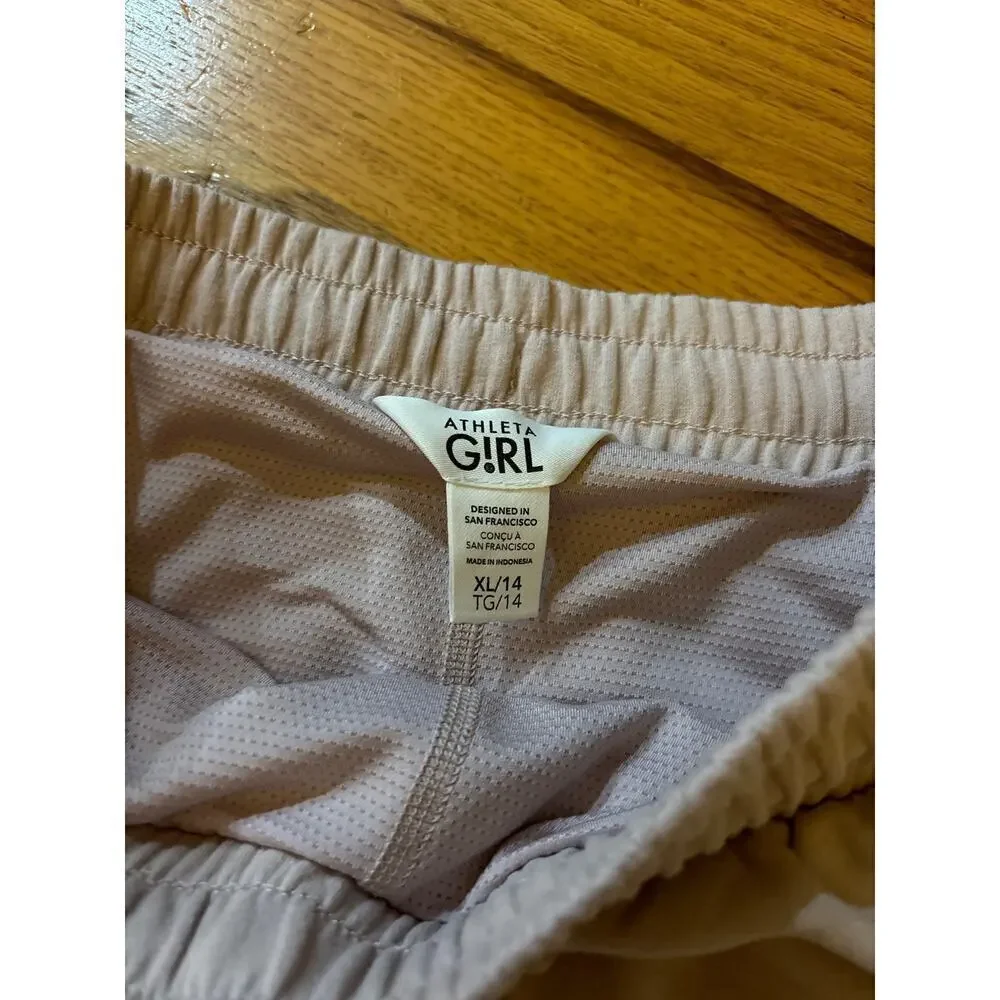 Athleta Chasing Rainbows Skort Dusty Pink Size XL 14